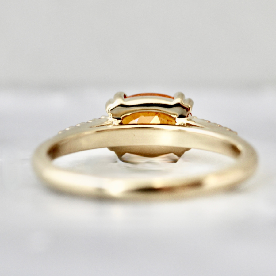 
            Spessartite Garnet Ring