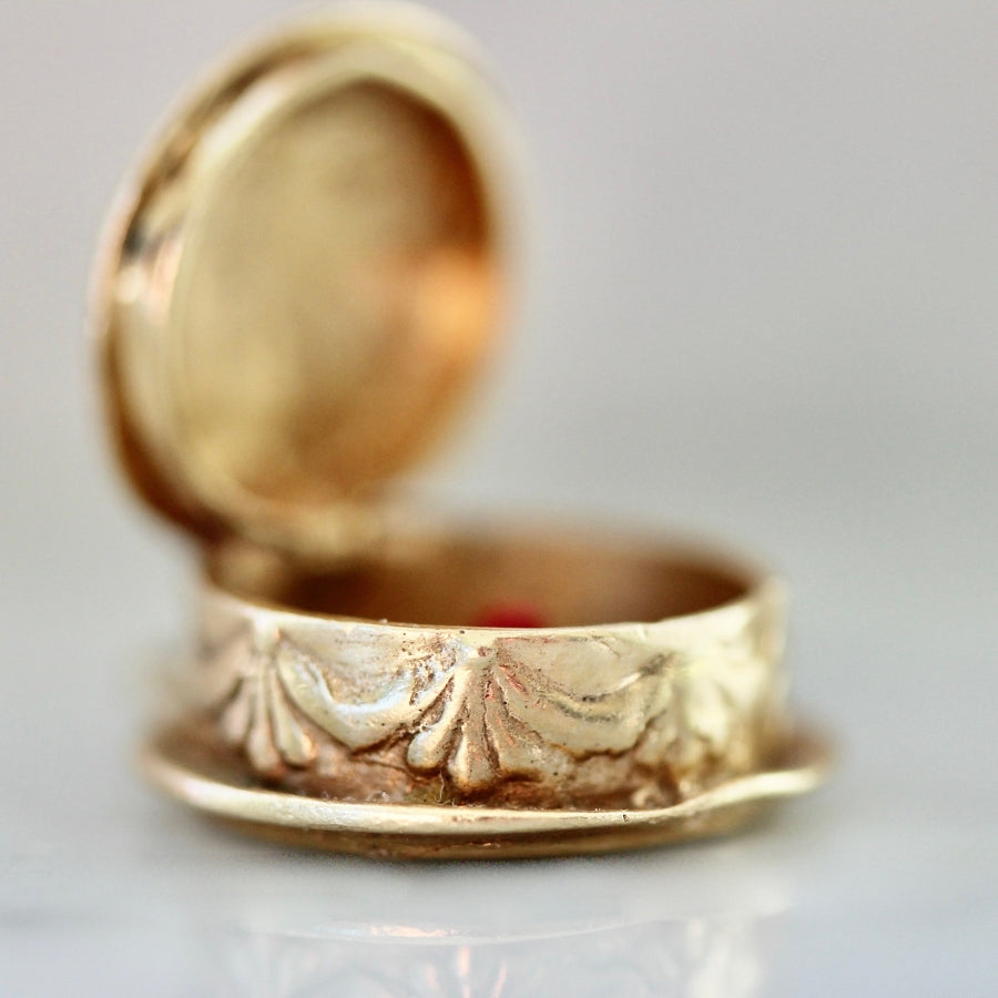 Vintage Birthday Cake Charm