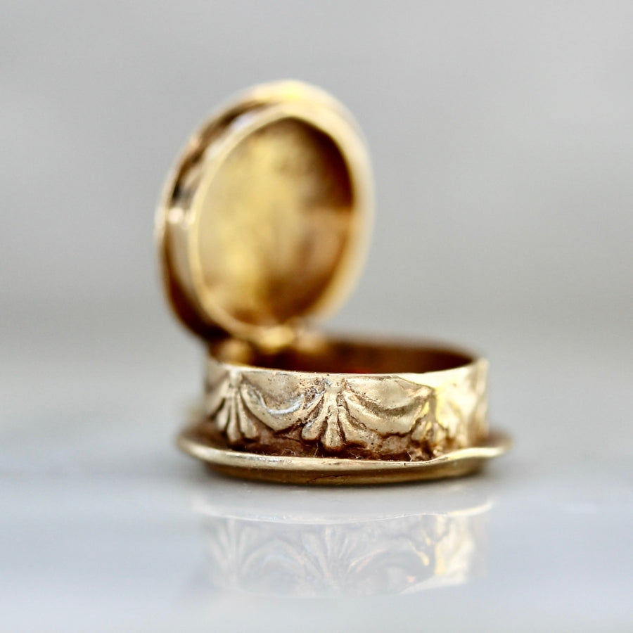 Vintage Birthday Cake Charm