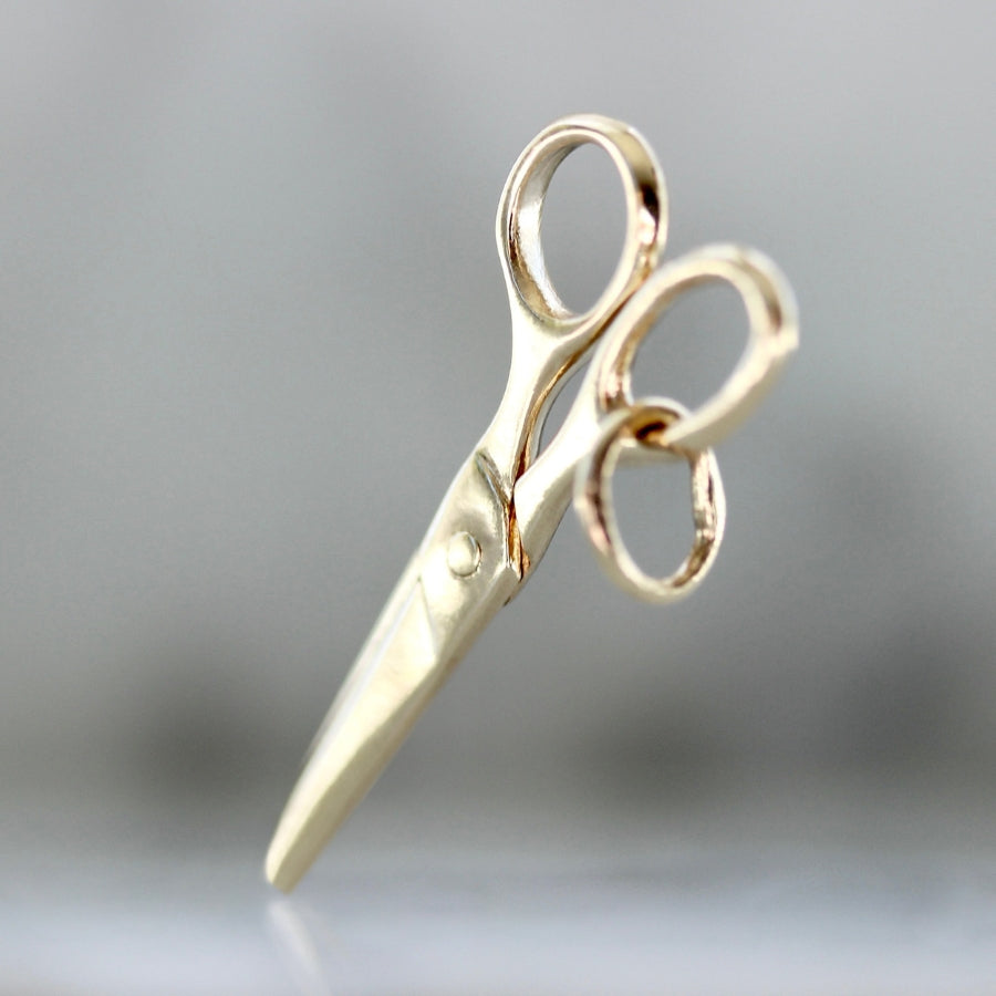 Vintage Scissors Charm