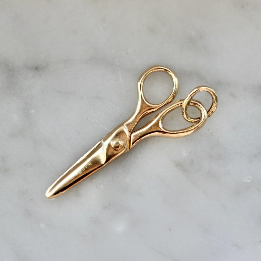 Vintage Scissors Charm