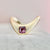 Zaha Pink Asscher Cut Spinel Ring