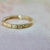 As Above So Below Engraved Gold Band