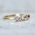 asscher wedding band