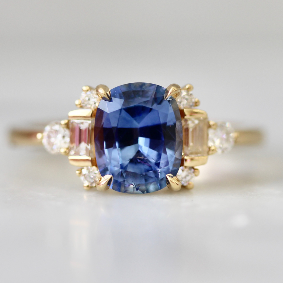 
            blue sapphire ring