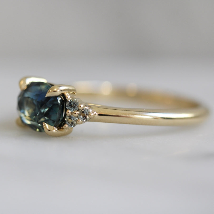 
            blue sapphire ring