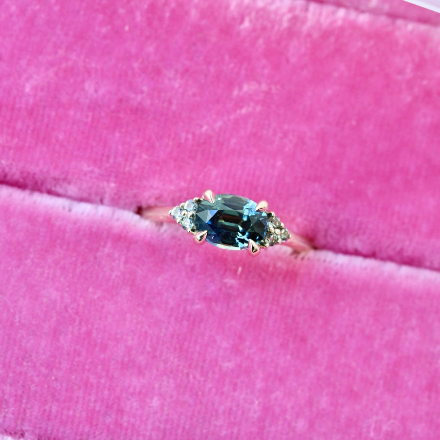 
            blue sapphire ring