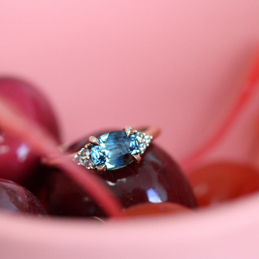 
            blue sapphire ring