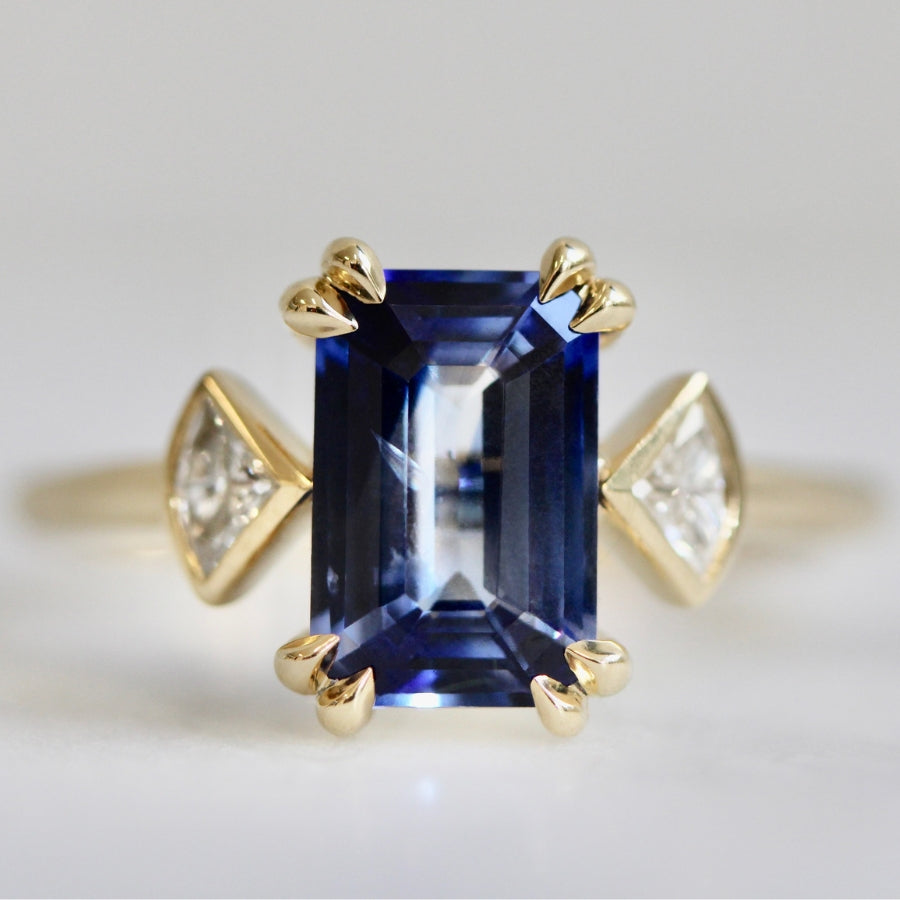 
            blue sapphire ring