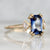 blue sapphire ring