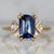 blue sapphire ring