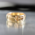 champagne moval diamond ring