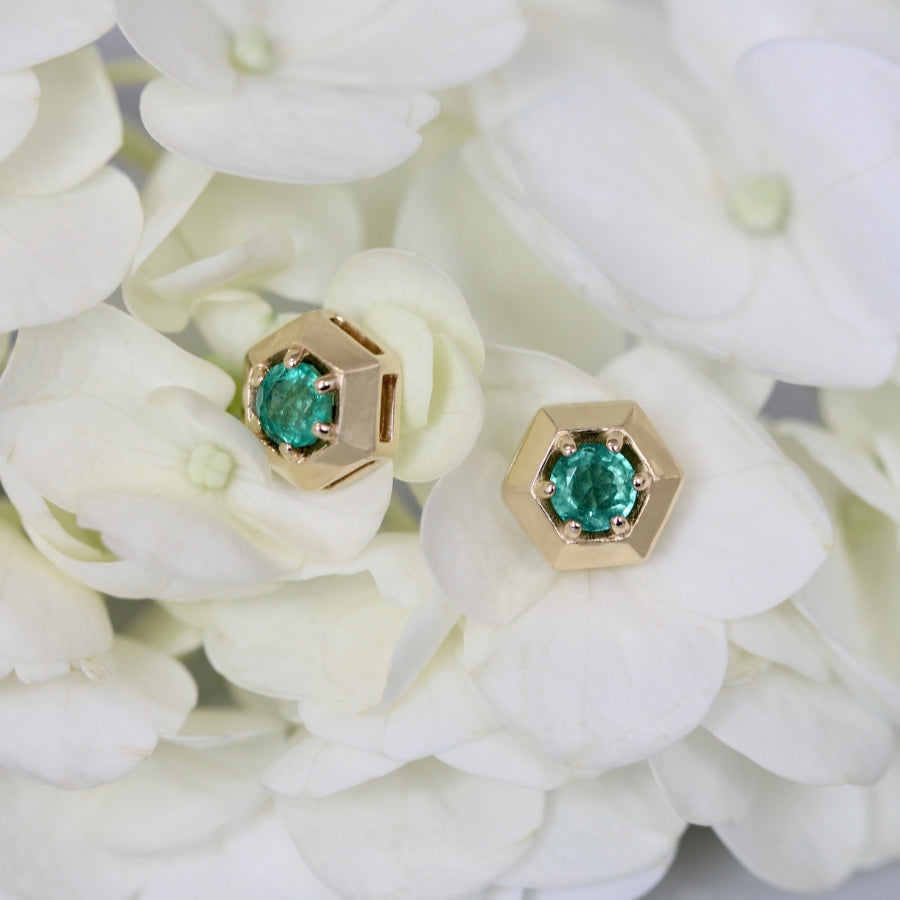 
            emerald earrings