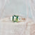 green-yellow bicolor sapphire ring