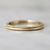 Sugar Rim Milgrain Gold Band