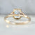 moonstone engagement ring