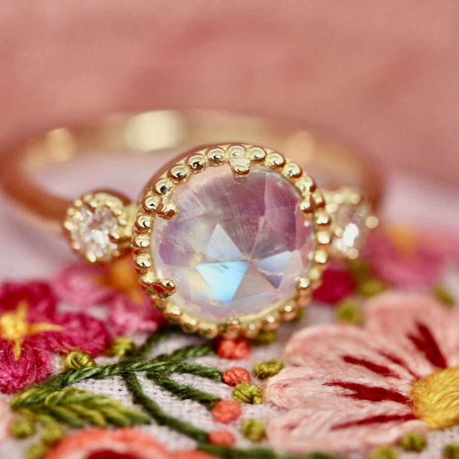 
            moonstone ring