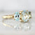 oval aquamarine ring