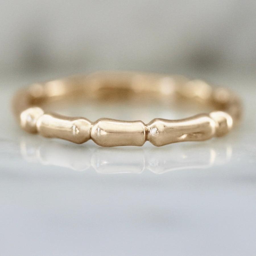 
            peach gold bamboo band