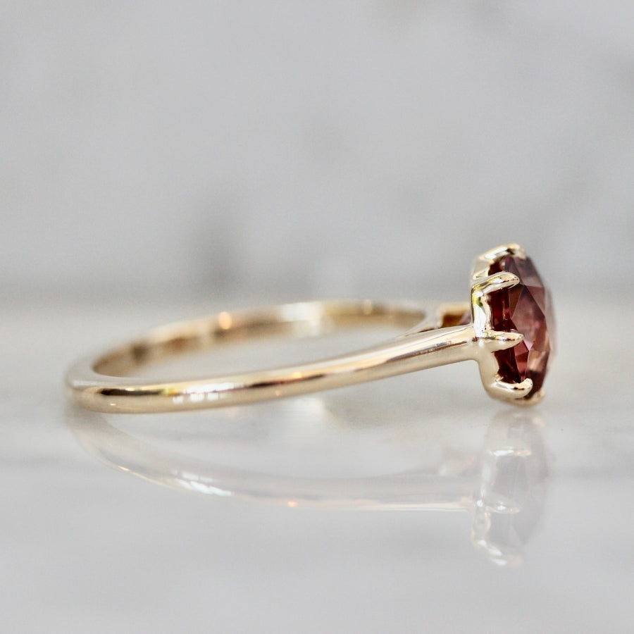 
            pink garnet ring