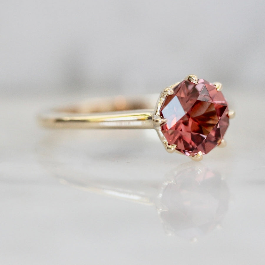 
            pink garnet ring