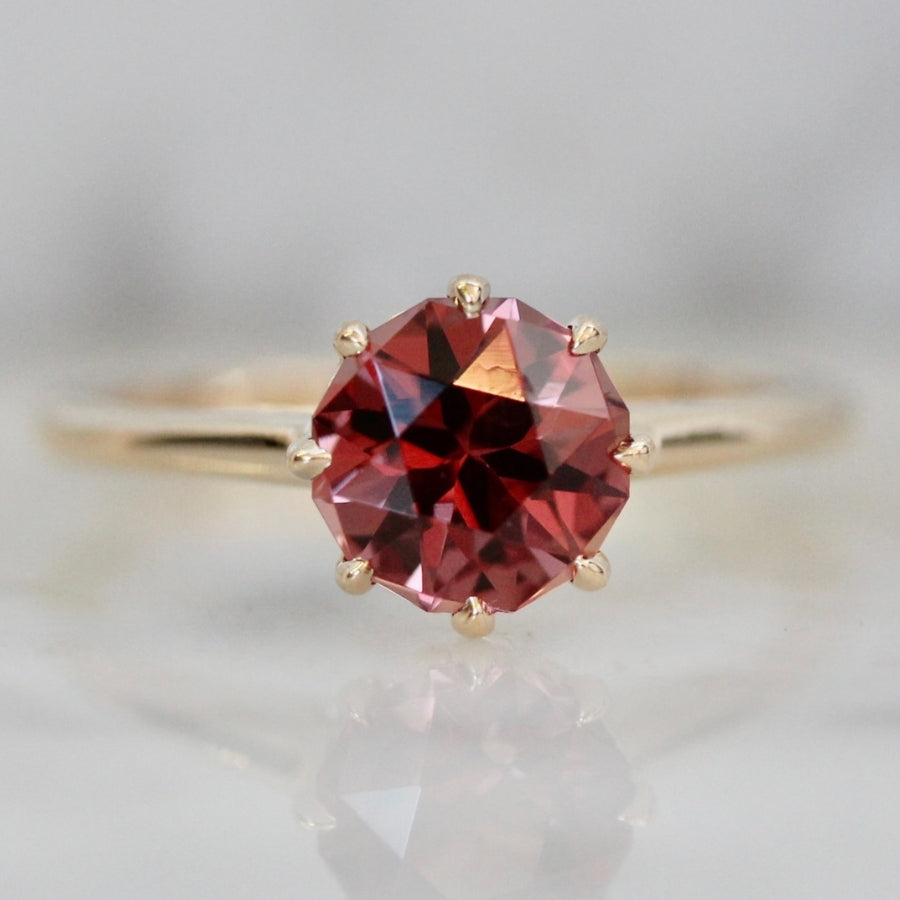 
            pink garnet ring