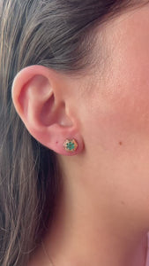 emerald earrings