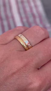 Super Bae Engravable Gold Band