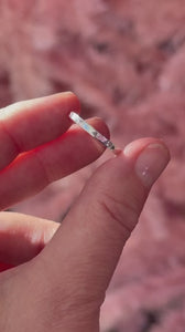 Orion Star Celestial Engraved Sterling Silver Band