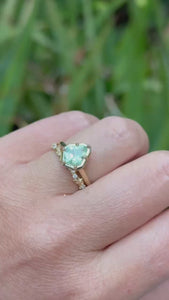 Kite Cut Kornerupine Ring