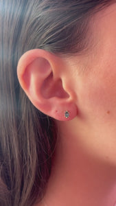 montana sapphire studs