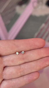 Salt & Pepper Diamond Earrings