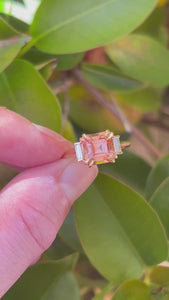 tourmaline engagement ring