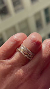 Diamond  Leaf and Vine Band