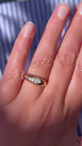 Fever Dream White Marquise Cut Diamond Ring