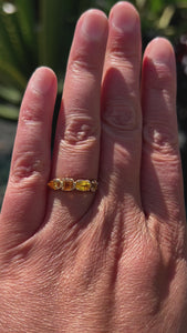 Satsuma Gemstone Medley Ring