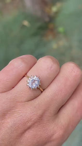 Amethyst & Sapphire Ring