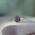 purple sapphire ring