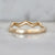 squiggle gold band