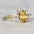 yellow sapphire engagement ring