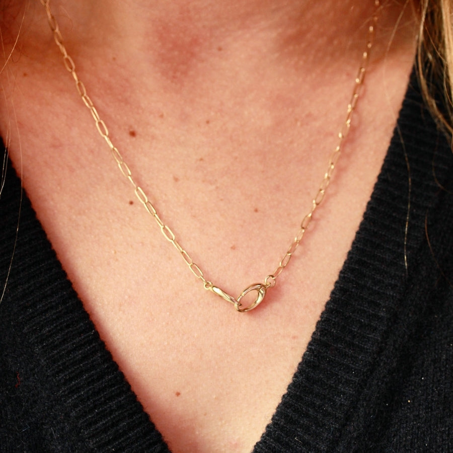 18 Inch Charm Clasp Chain