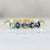 Three Wishes Blue Ombré Round Brilliant Cut Band