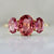 Oval the Moon Pink Tourmaline Ring