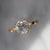 Star Born Luxe Salt & Pepper Round Brilliant Cut Diamond Ring