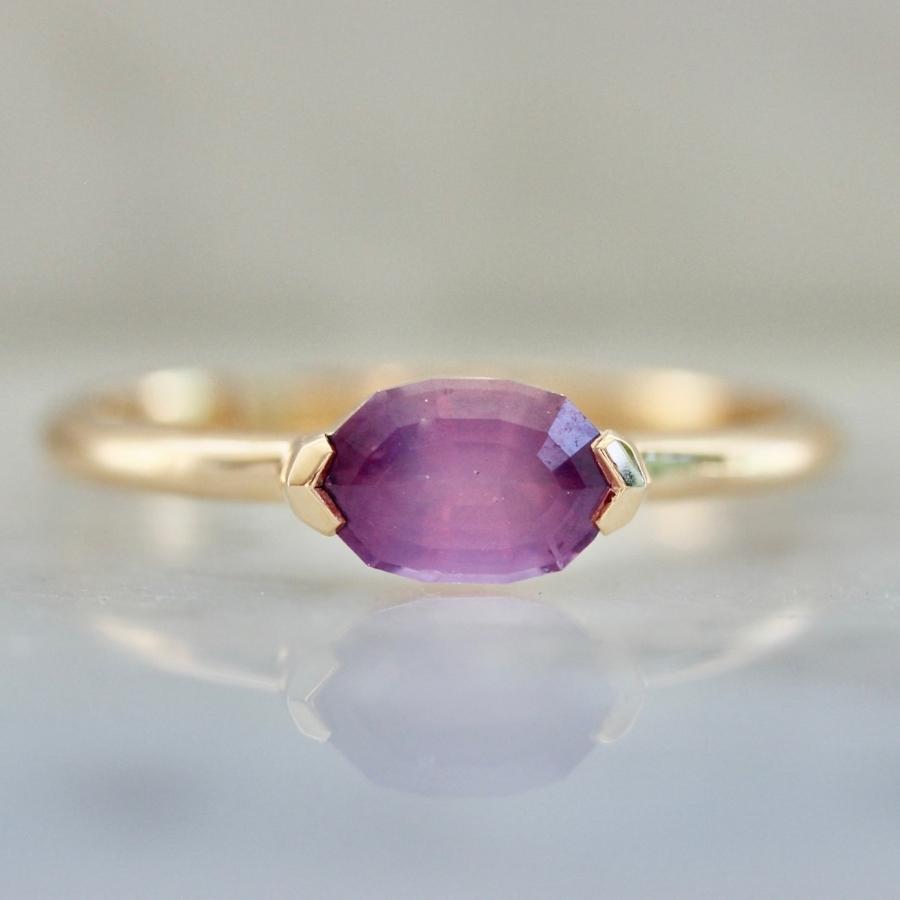 Sasha Geo Marquise Cut Sapphire Ring