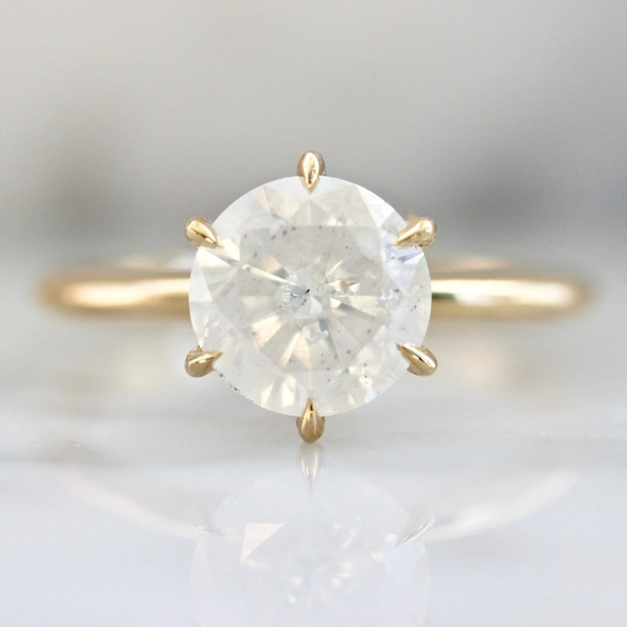 
            Vena Amoris 2.02 Carat Icy Round Brilliant Cut Diamond Ring