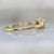 Shiloh Rustic Rose Cut Diamond Ring in Yellow Gold