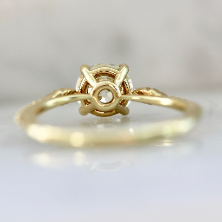 Willowleaf Old European Cut Diamond Ring