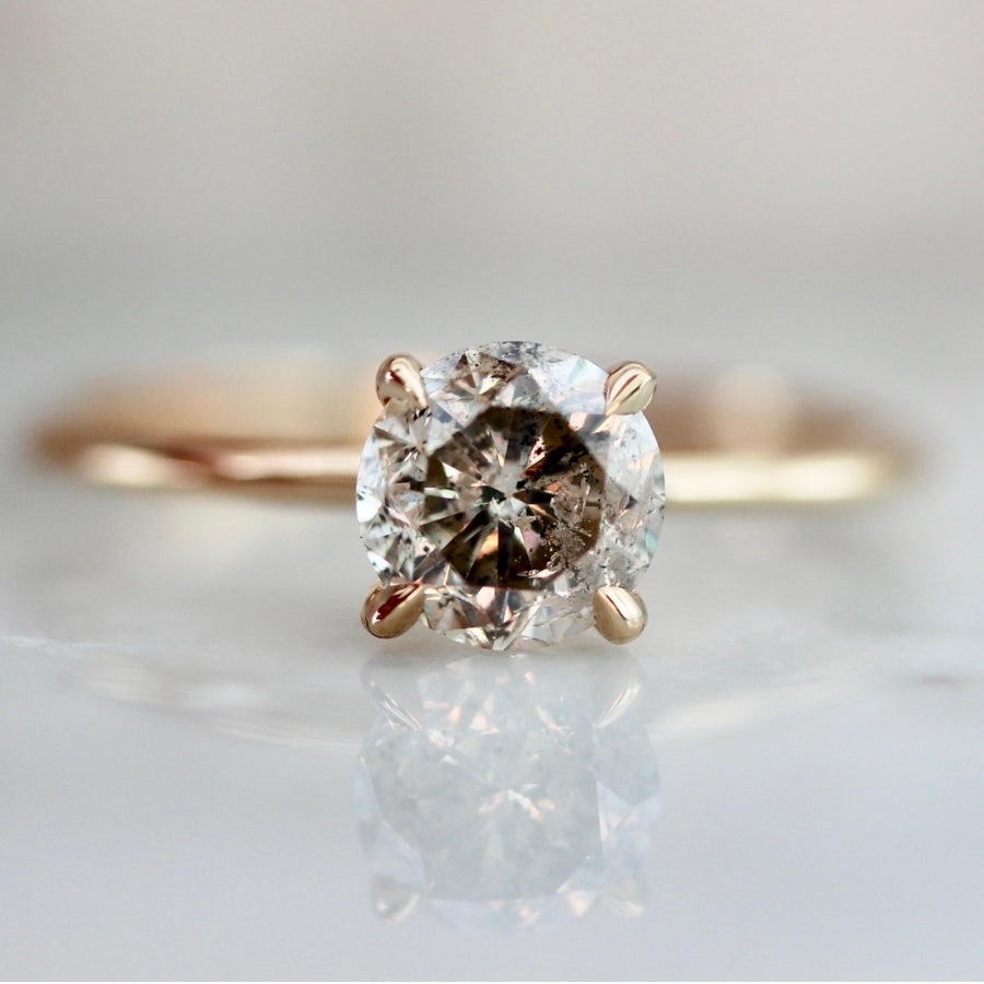 Champagne salt and pepper diamond Clearance