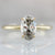 1.01 Carat Stella Salt & Pepper Oval Cut Diamond Ring